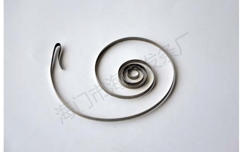介紹發條彈簧的設計工藝